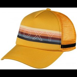 Roxy retro mustard yellow women cap